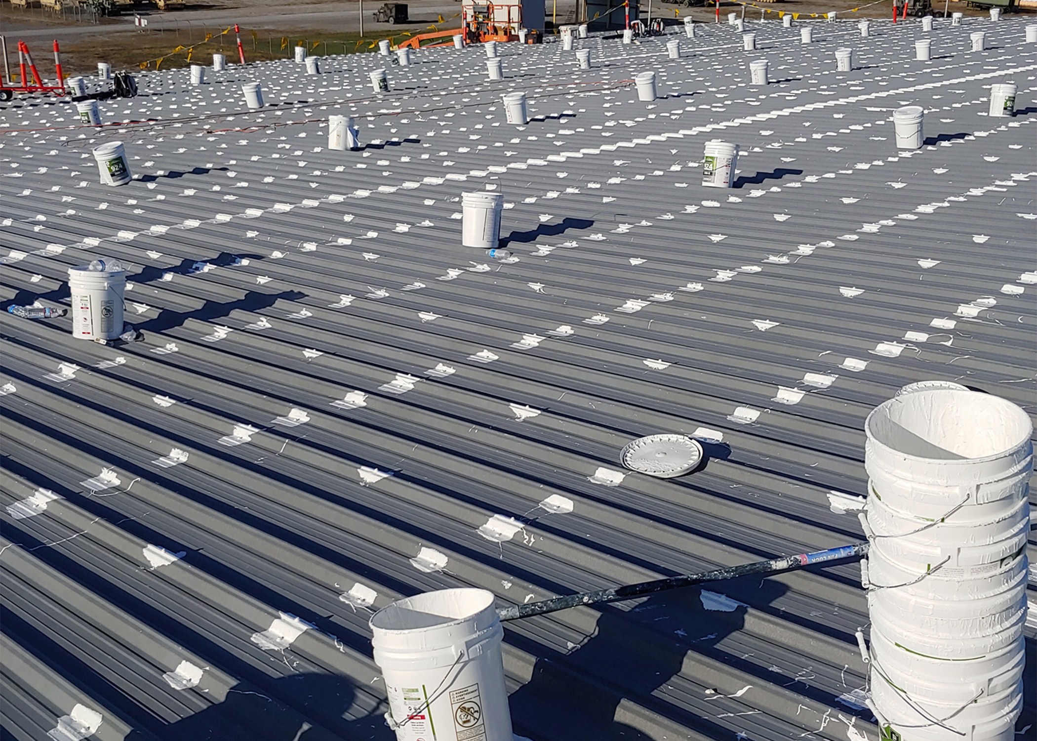 Commercial roofs are vital to building operations.